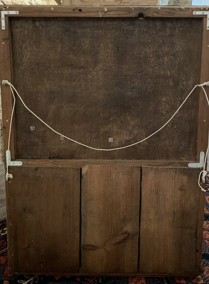 Trumeau Directoire – Early Empire (1795–1810) Gallant Scene -photo-4