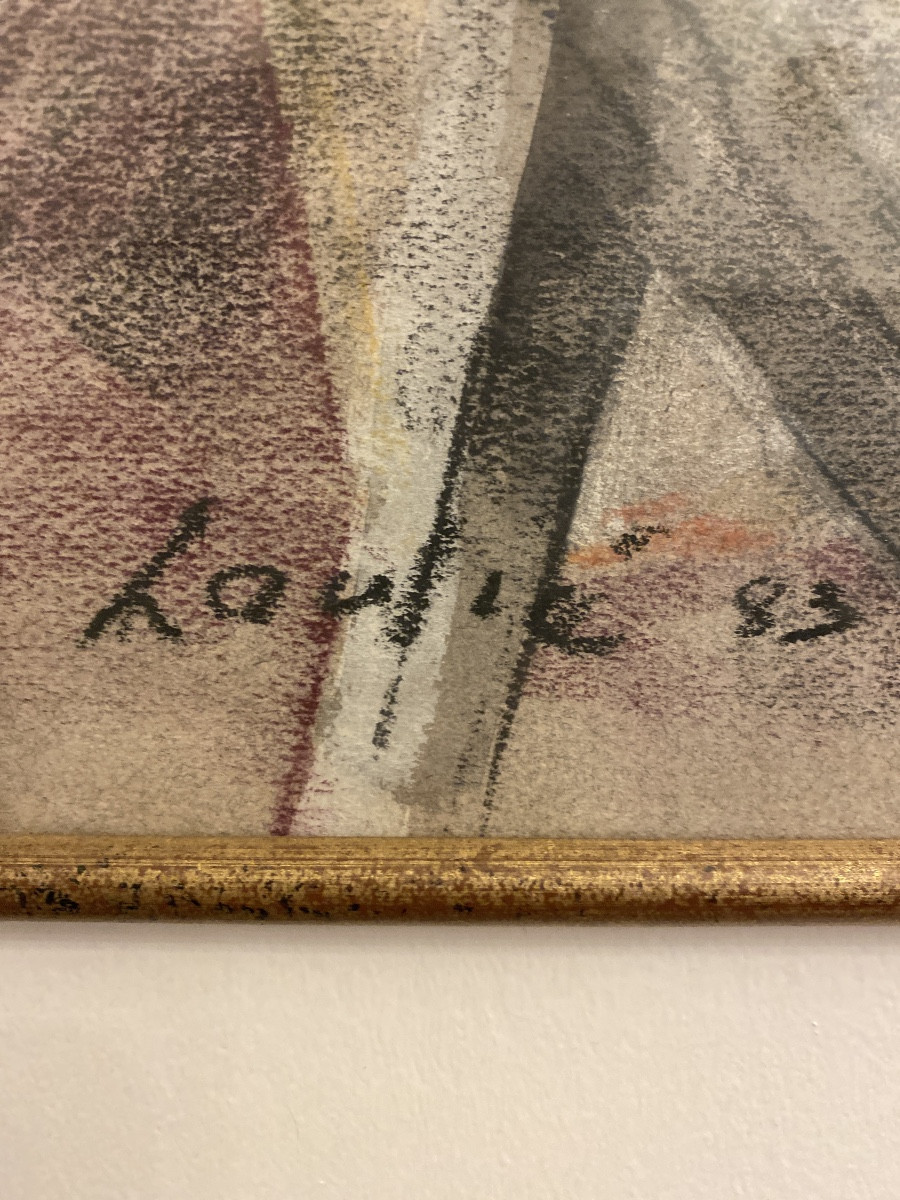 Joseph Laulié (1928–2016) “still Life With Fruit Bowl – 1983”-photo-6