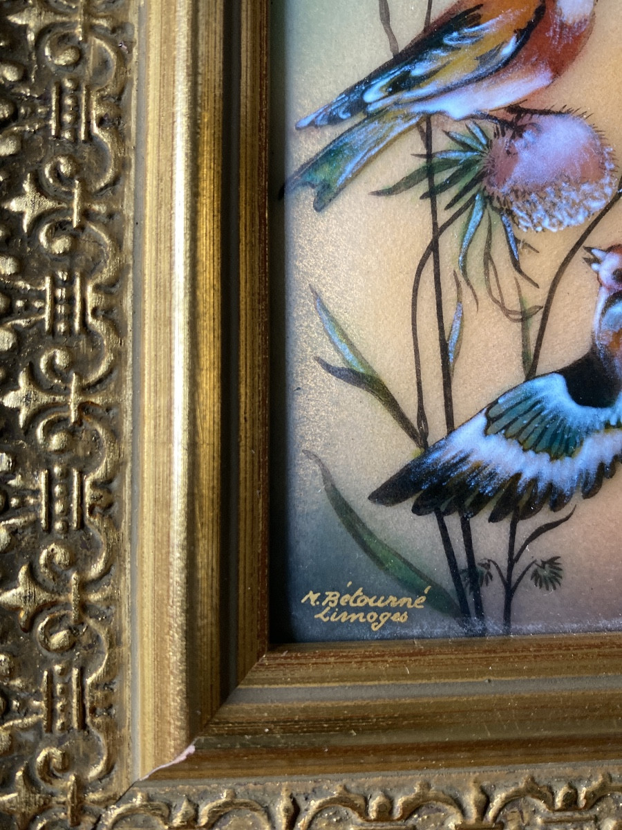 4 Émaux de Limoges signés Michel Bétourné-photo-6