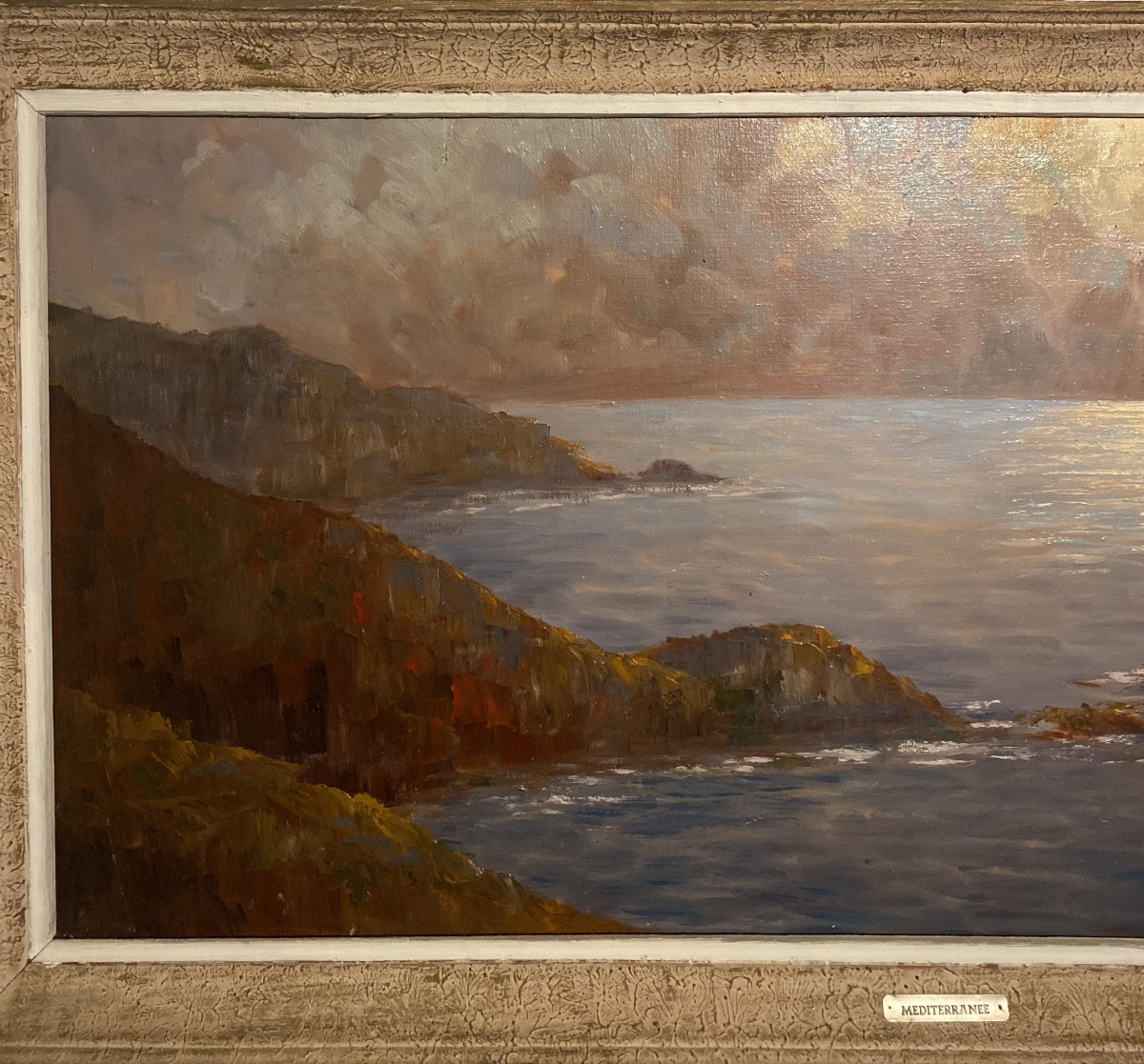 Dieudonné Jacobs (1887–1967) Mediterranean, Oil On Canvas Mounted On Hardboard -photo-4