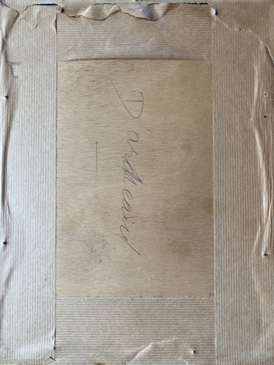 Marie-louise Lustremant (1880-1965) Southern Landscape With Umbrella Pines-photo-3