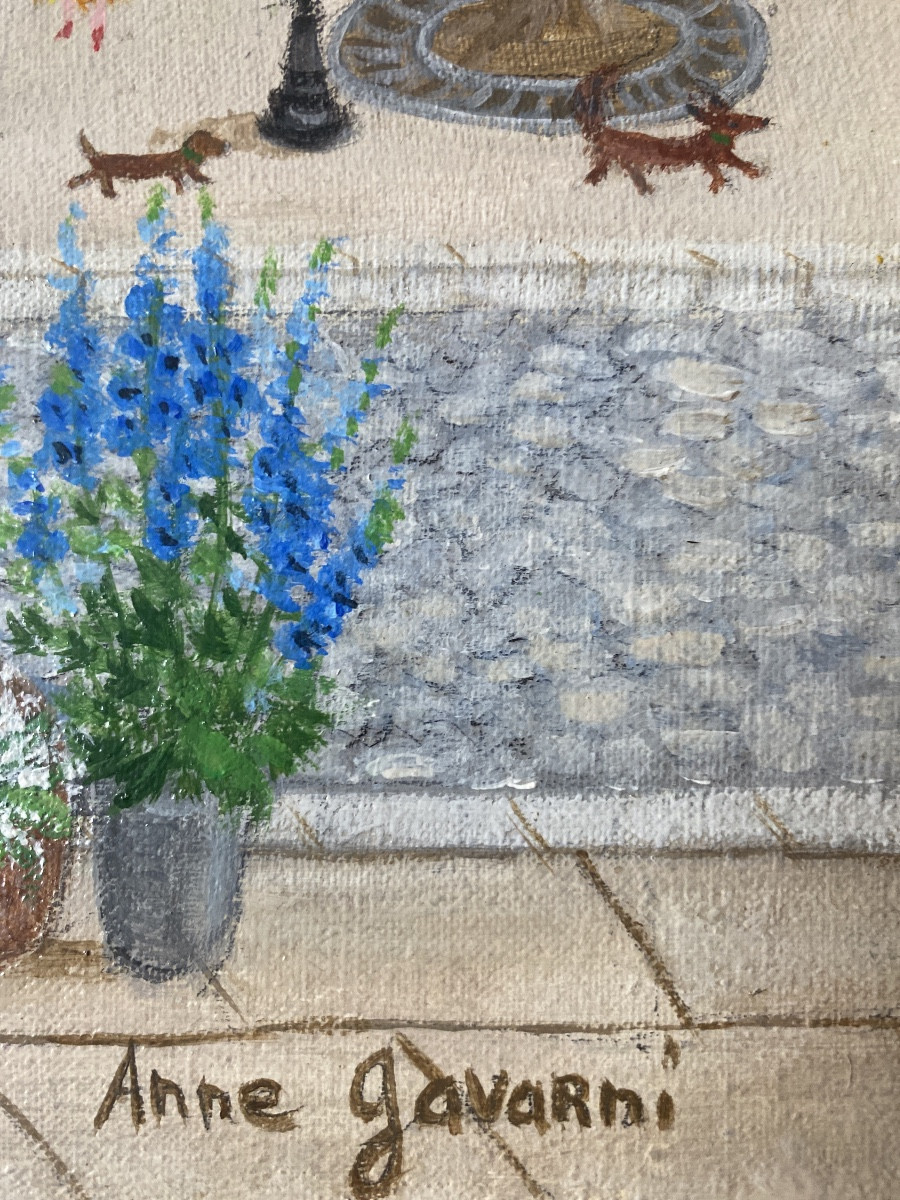 Anne Gavarni (1922–2014) A Morning In Saint-germain-des-prés.-photo-6