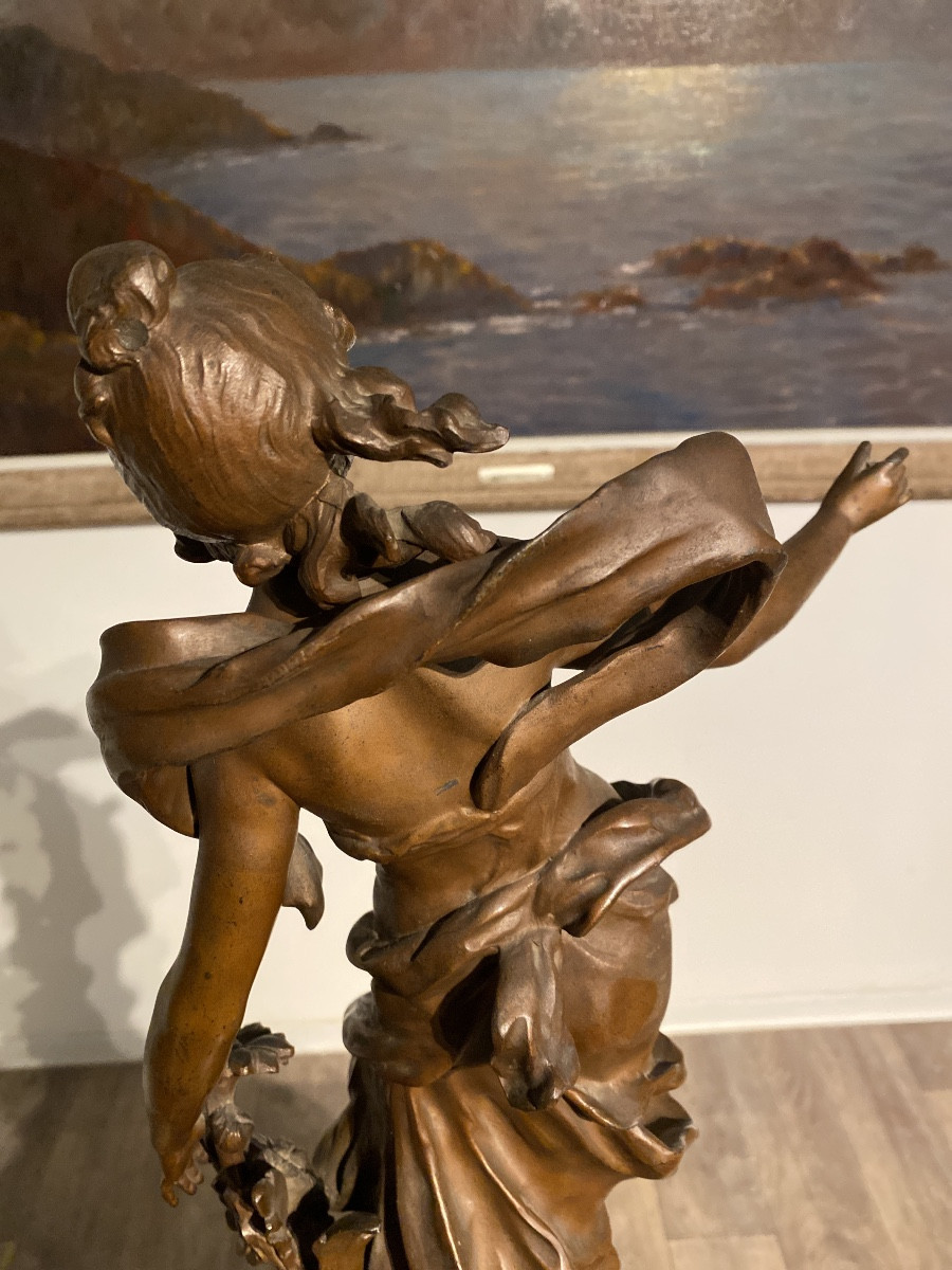 La Prairie – Important Sculpture By Auguste Moreau (1834–1917)-photo-3