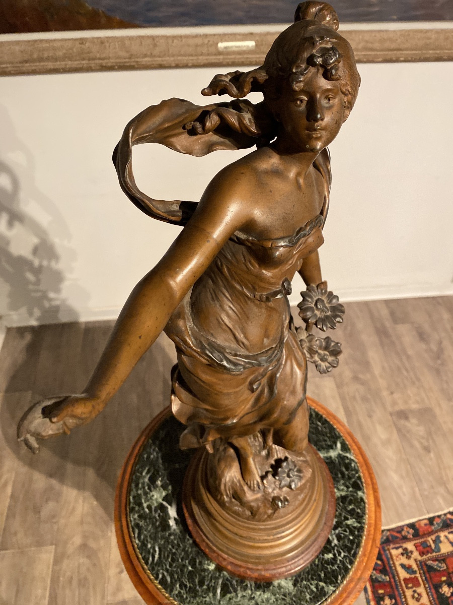 La Prairie – Important Sculpture By Auguste Moreau (1834–1917)-photo-6