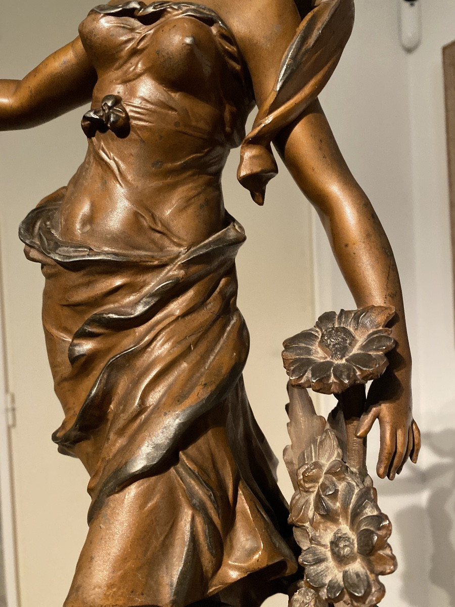 La Prairie – Important Sculpture By Auguste Moreau (1834–1917)-photo-7