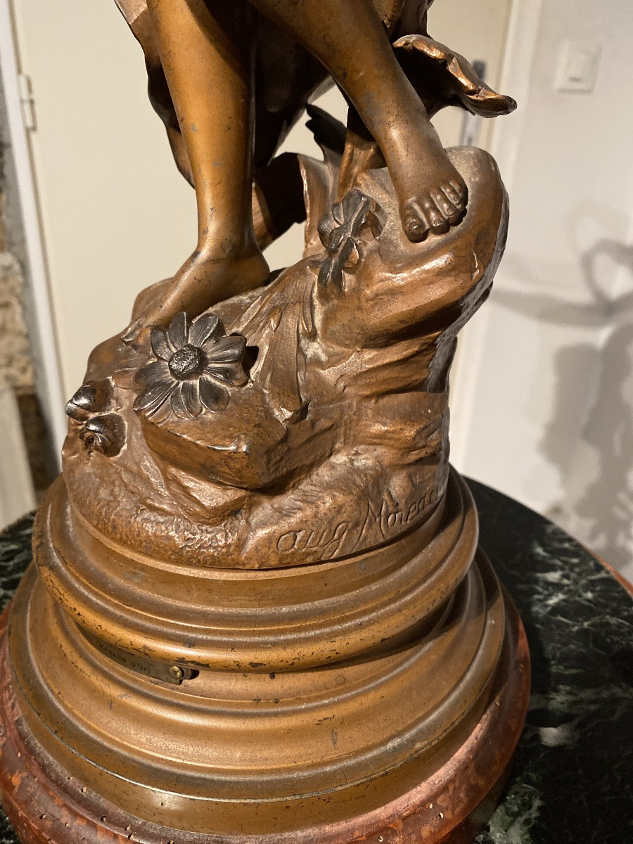 La Prairie – Important Sculpture By Auguste Moreau (1834–1917)-photo-8