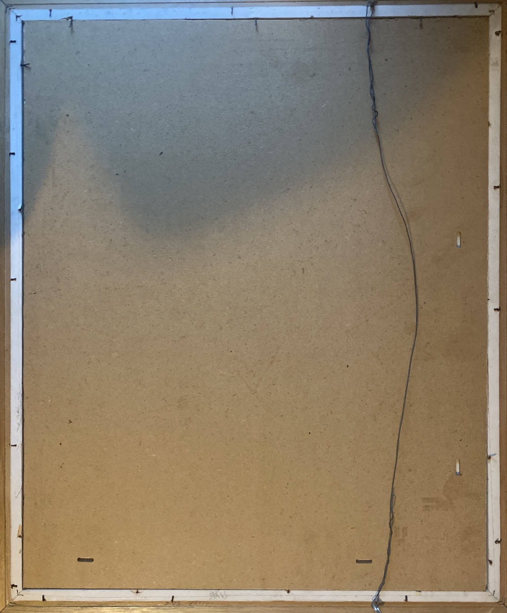 Marthe Mootz (1915–1988)  Couvent catalan et paysage viticole-photo-8