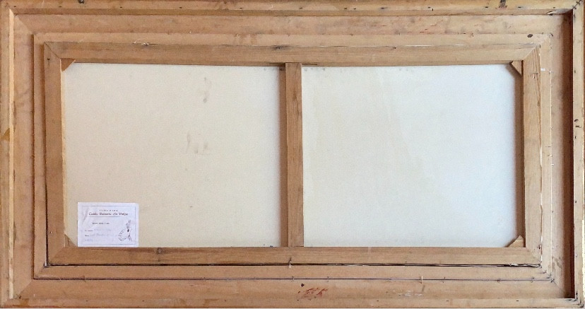 Carlo Roberto La Volpe - Large Animated Neapolitan Market Scene - Oil On Canvas - 20th Century-photo-2