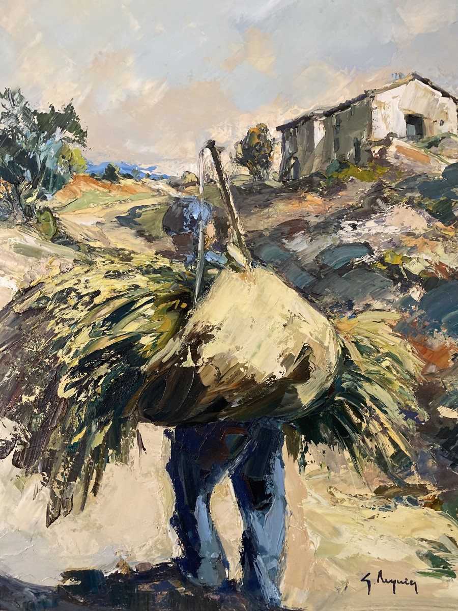 Retour Des Foins - Gérard Reynier (1940-2019)-photo-2