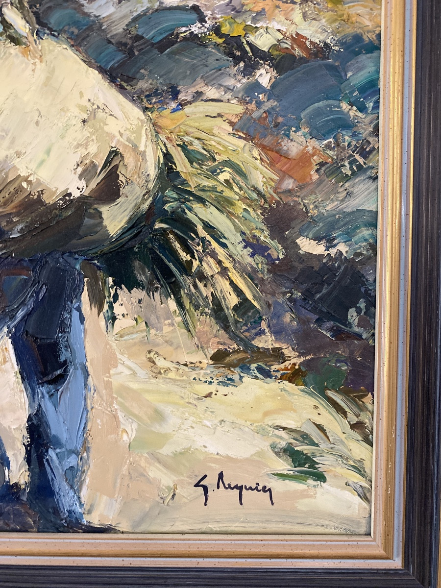 Retour Des Foins - Gérard Reynier (1940-2019)-photo-4