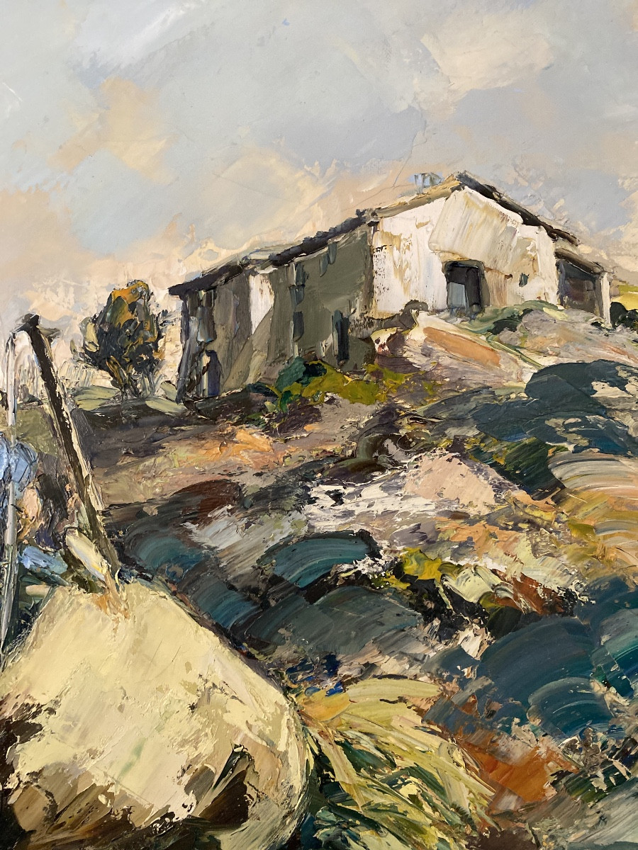 Retour Des Foins - Gérard Reynier (1940-2019)-photo-5