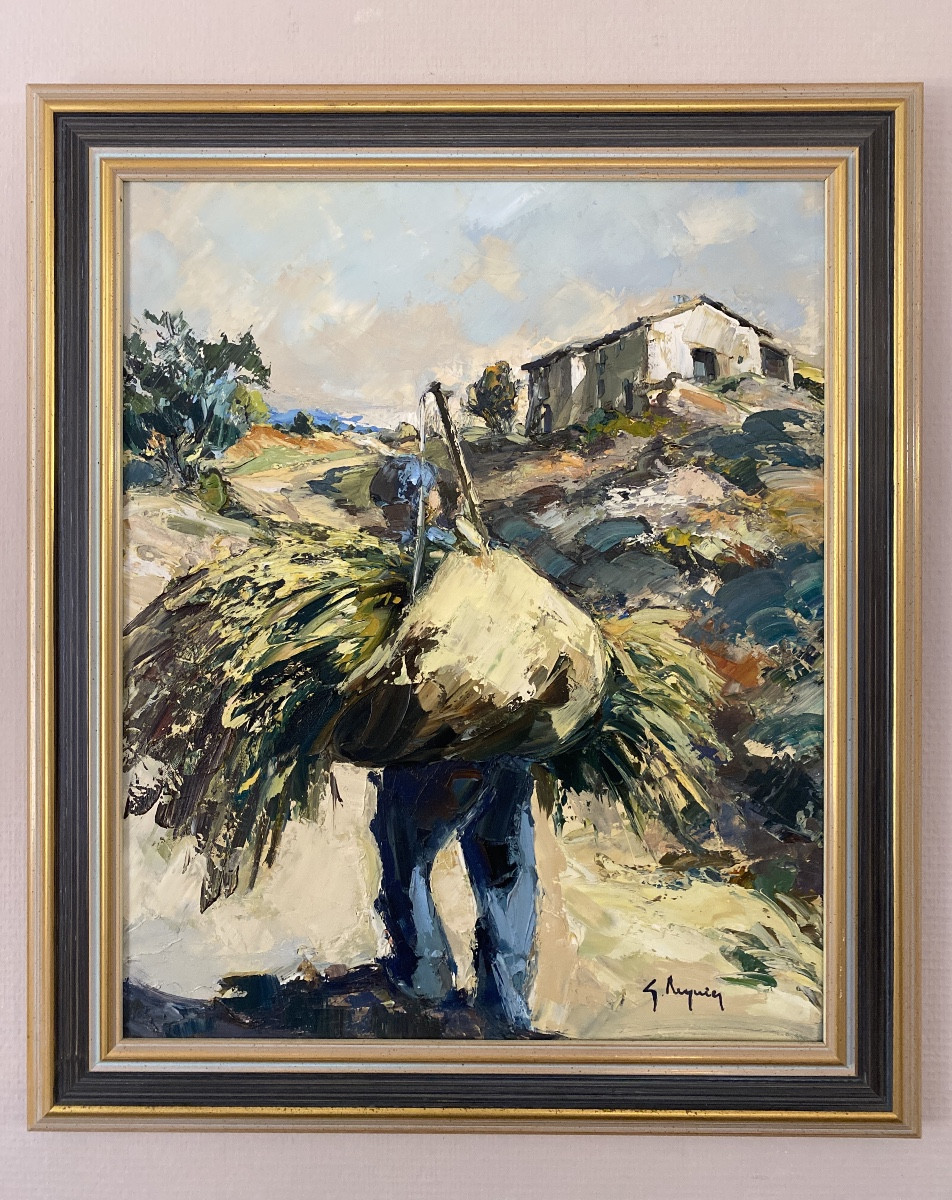 Retour Des Foins - Gérard Reynier (1940-2019)