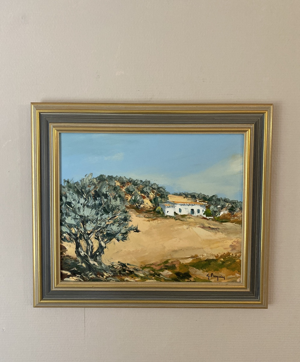Gérard Reynier (1940-2019) – Paysage espagnol-photo-7