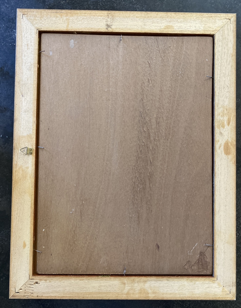 Still Life With Grapes, Pear And Apples - Nelly Trumel (1938-2018)-photo-7