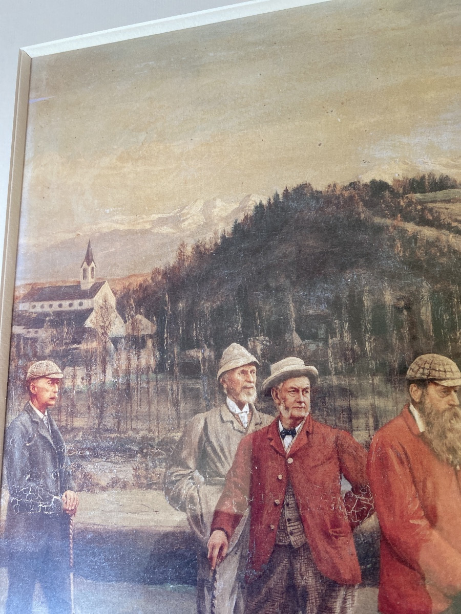  Scène de golf à Pau – d’après Allen C. Sealy (1893) – Lewis Hornor – -photo-6