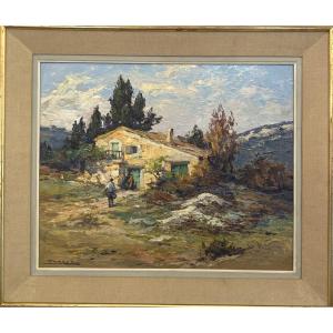 Henri Perrot (1896-1976) “farm In Languedoc”