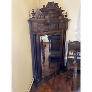  Ensemble de salle à manger Henri II en noyer, fin du XIXᵉ siècle