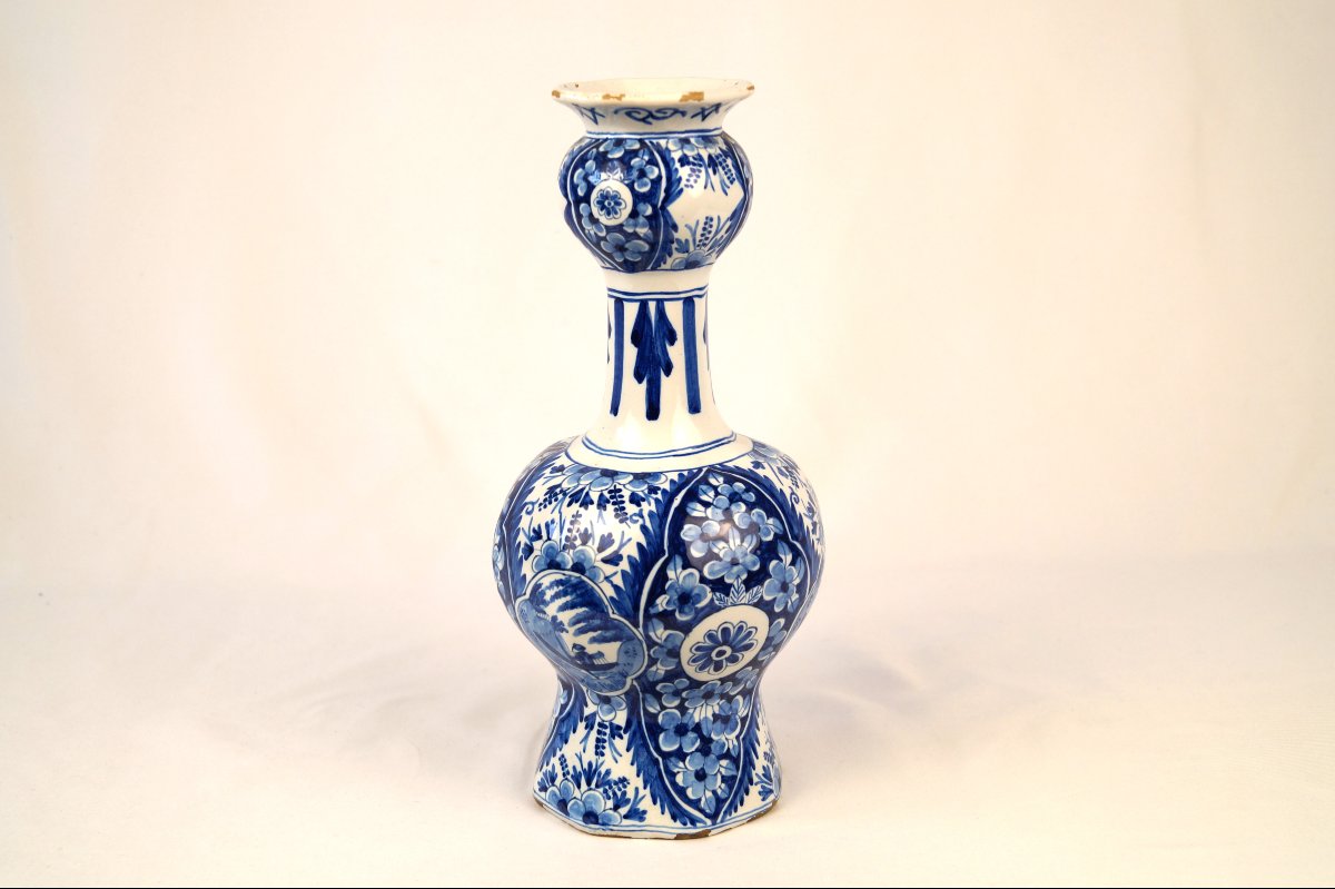 Delftware Vase - 18th Century-photo-2
