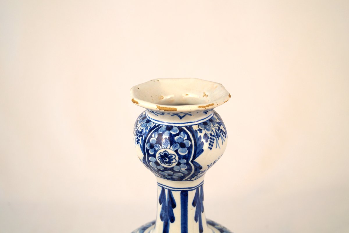Delftware Vase - 18th Century-photo-1