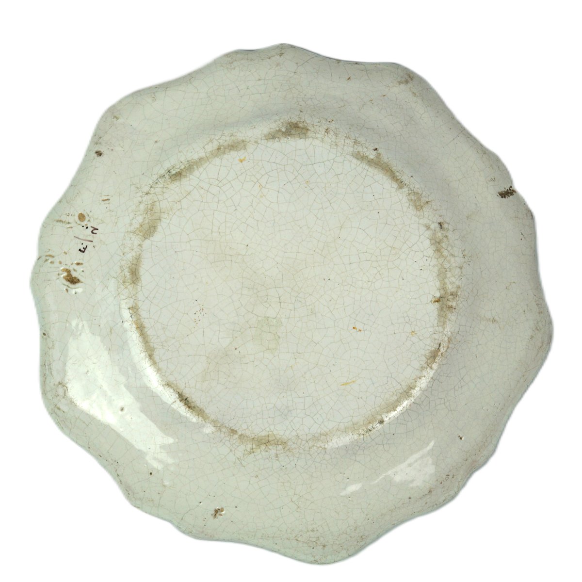 Large Lunéville Earthenware Dish - 18th Century-photo-3