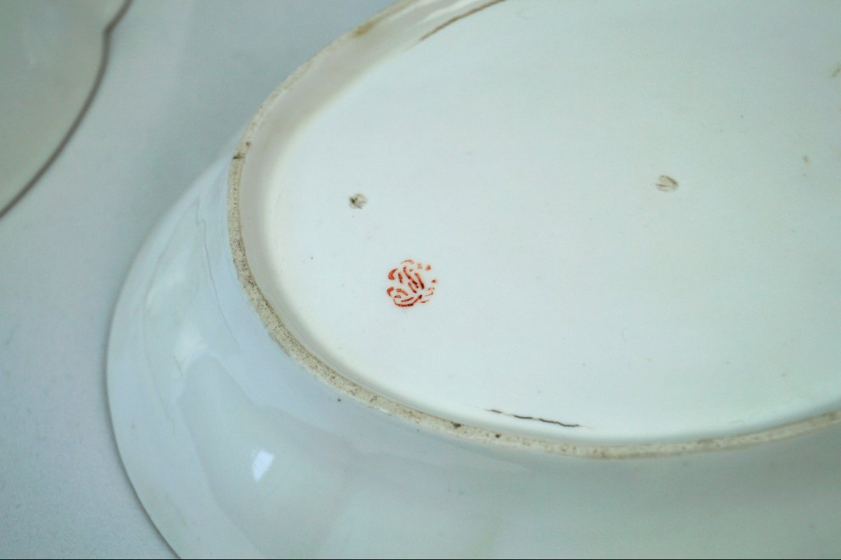 Porcelain Set From The Clignancourt Factory - 18th Century-photo-3