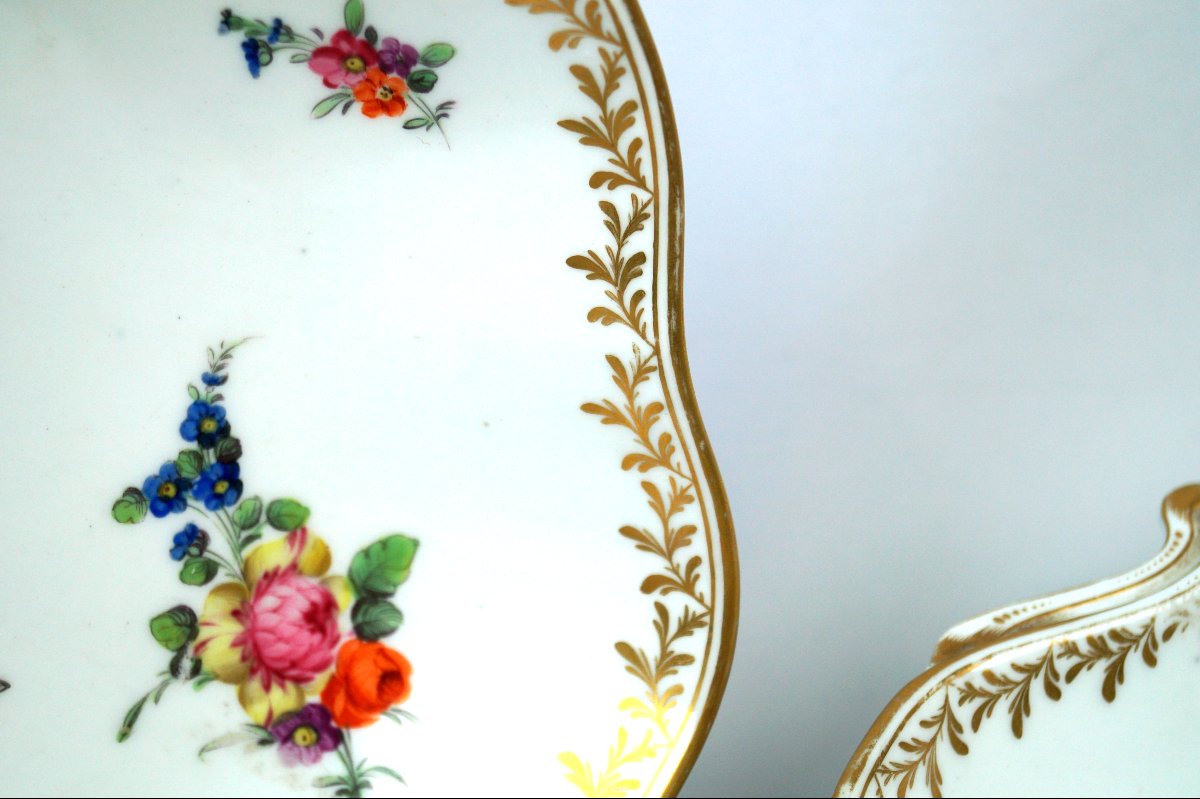 Porcelain Set From The Clignancourt Factory - 18th Century-photo-8