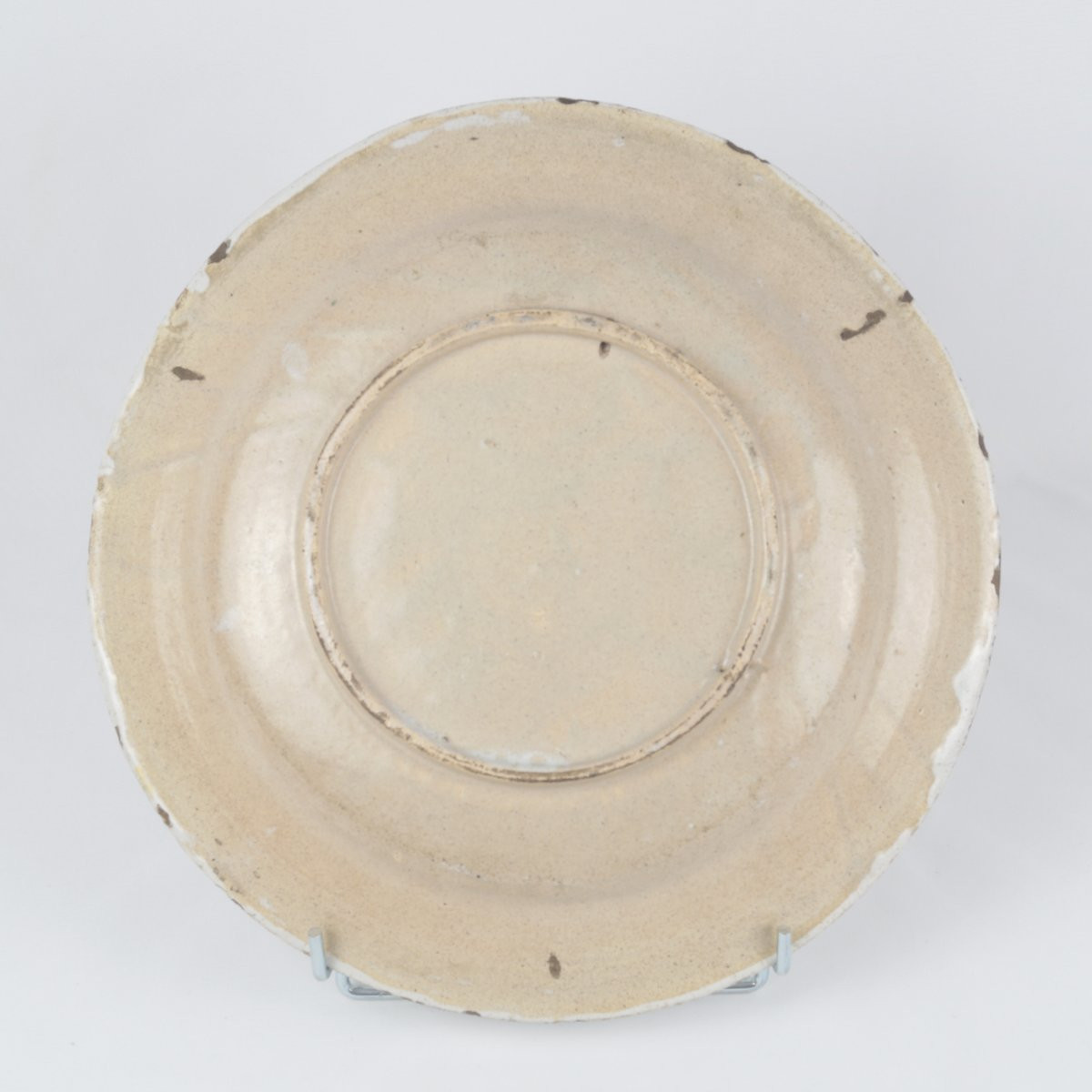 Plat en faïence de Desvres - XVIIIe-photo-2