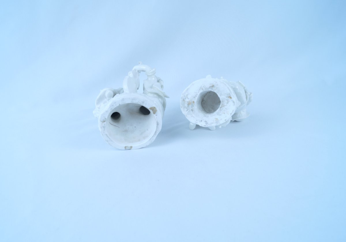 Mennecy Soft-paste Porcelain Groups, 18th Century-photo-6