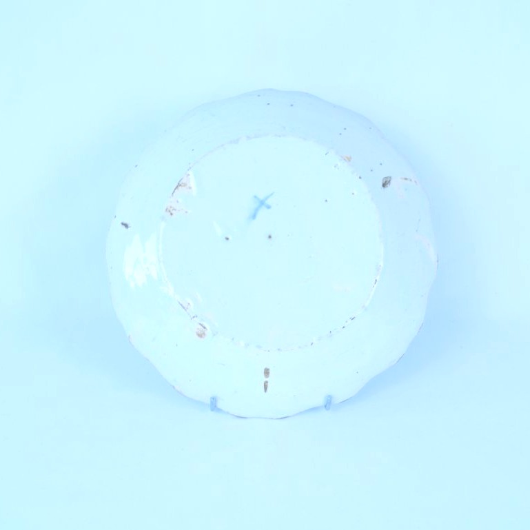 Earthenware Plate - Nevers - 18th Century-photo-2