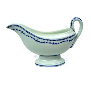 Saucière en porcelaine de Tournai - XIXe