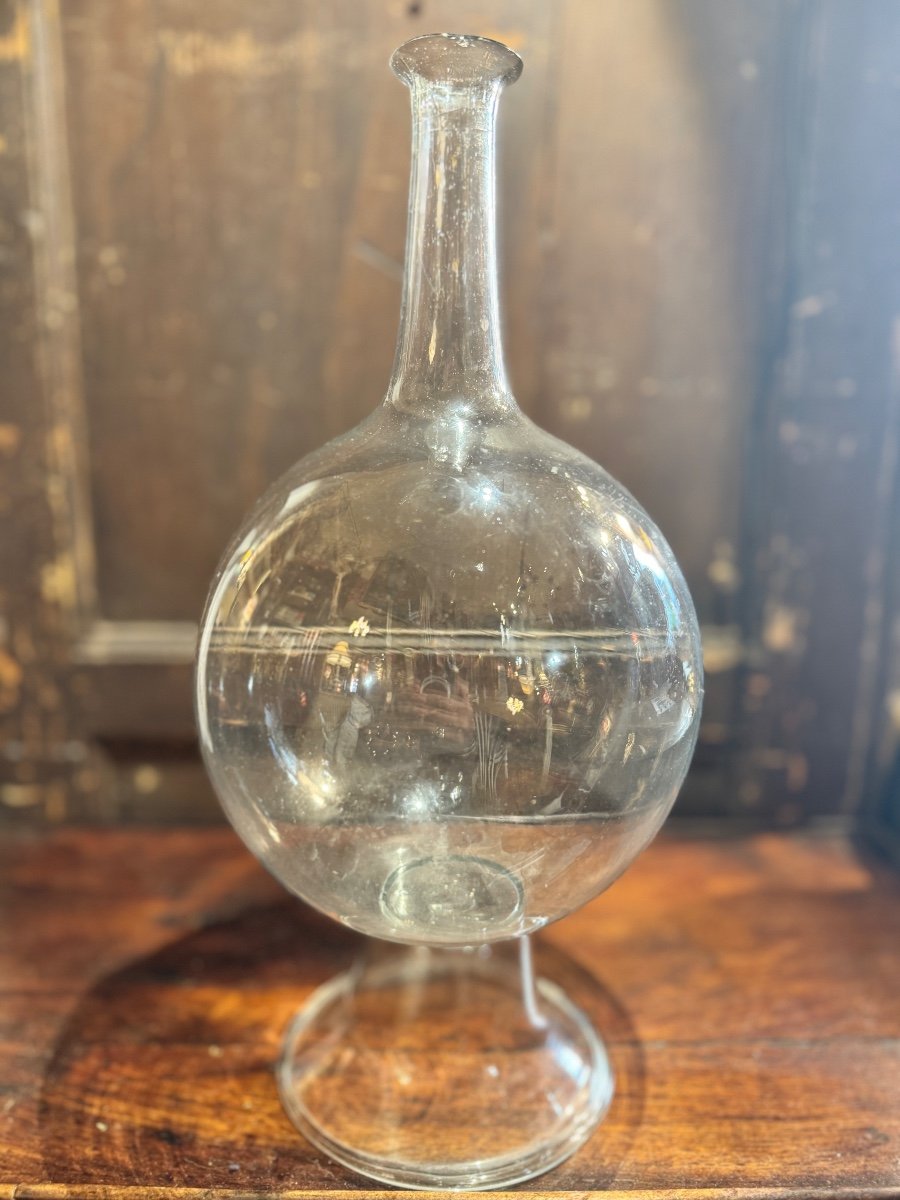 18th Century Blown Glass Lacemaker's Loupe