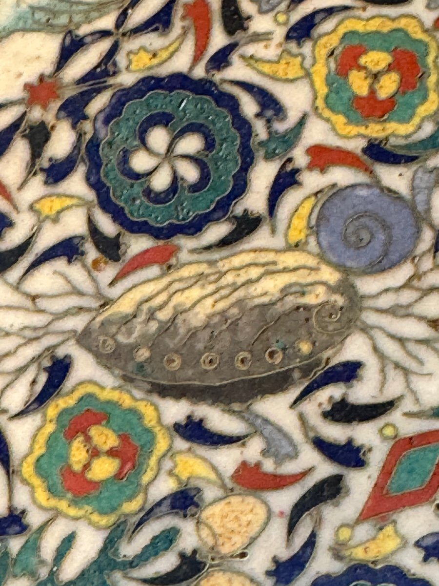 Two Big  19th Century Asian Cloisonné Dishes -photo-1