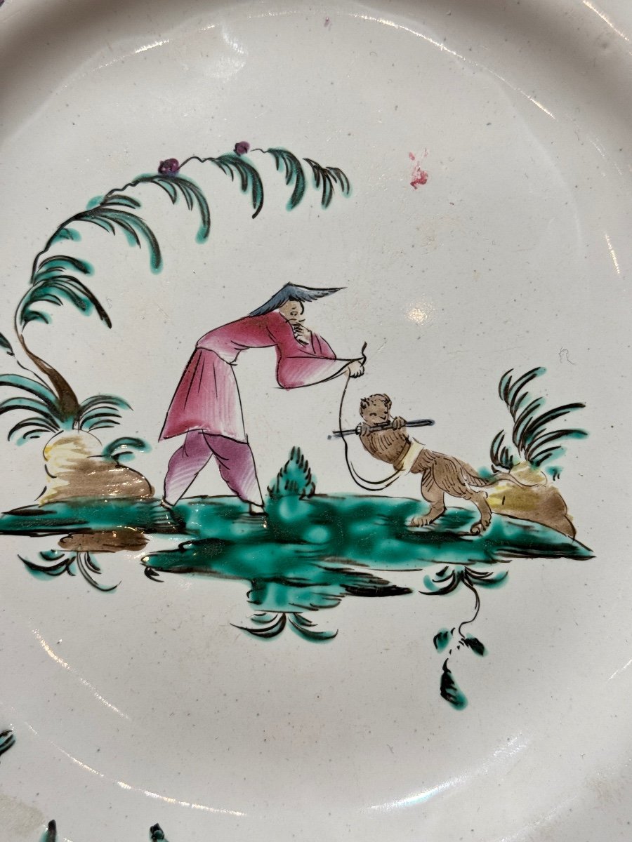 Service En Faïence De Moustiers « Aux Chinois » – XVIIIe Siècle, -photo-3
