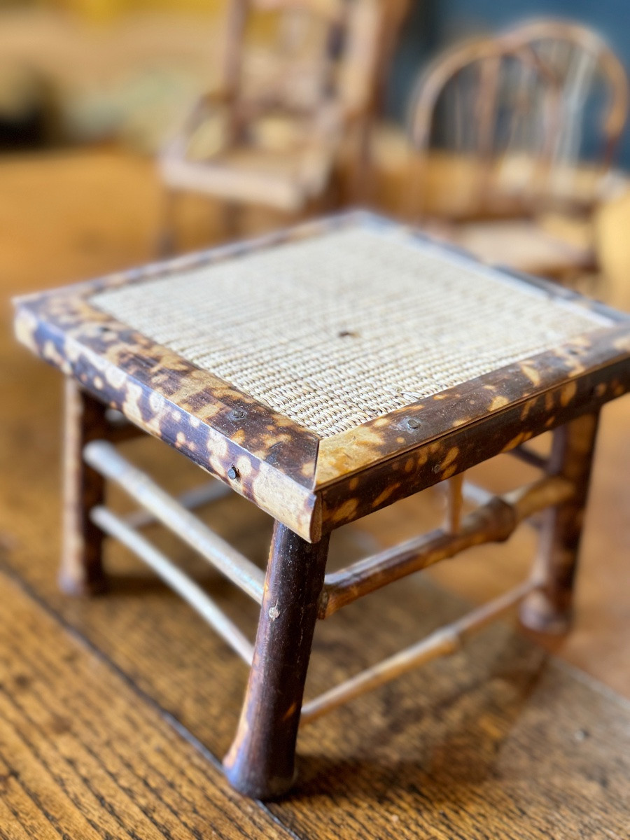Mobilier De Jardin Pour Maison De Poupée — Fin XIXe / Début XXe -photo-4