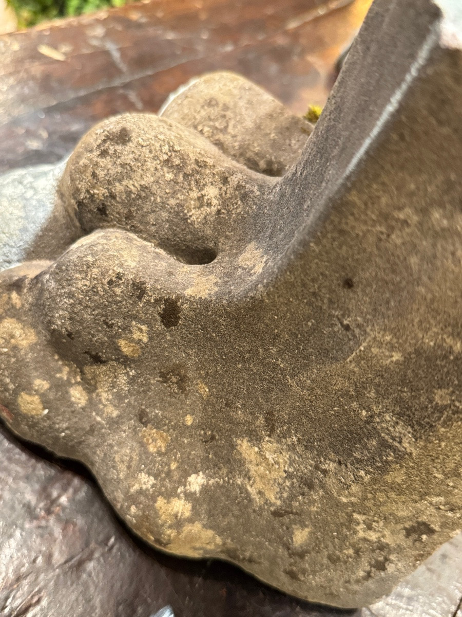 4 Pieds de baignoire montés en lampe – XIXe siècle-photo-5