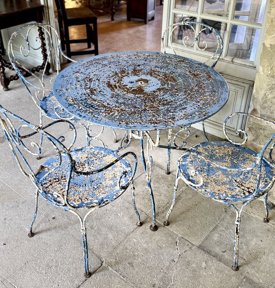 Wrought Iron Garden Furniture – Late 19th / Early 20th Century