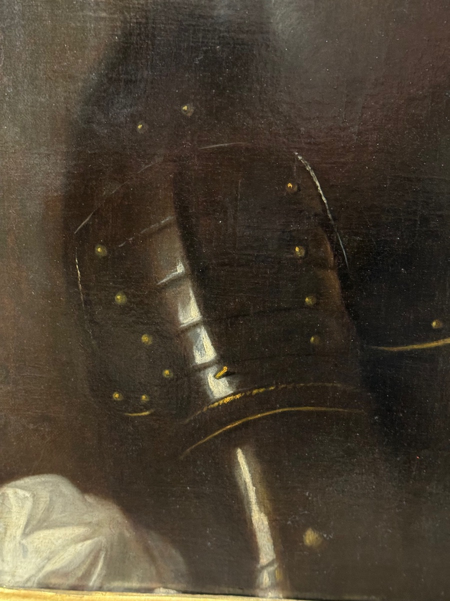 Portrait du marquis de Murinet, école française du debut duXVIIIe siècle-photo-1