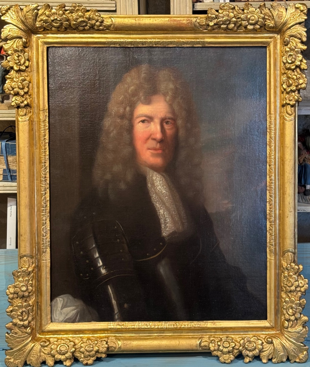Portrait du marquis de Murinet, école française du debut duXVIIIe siècle