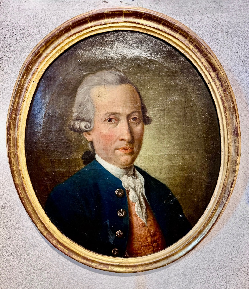 Portrait Of A Gentleman – Louis XVI Period, Dated 1774