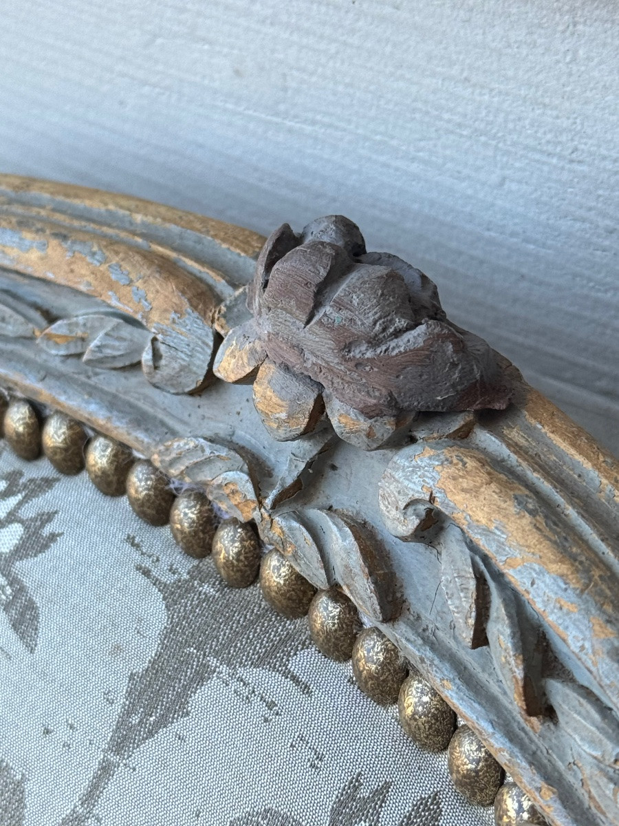 Pair Of Louis XV Cabriolets, Stamped B. Maulin – 18th Century-photo-2