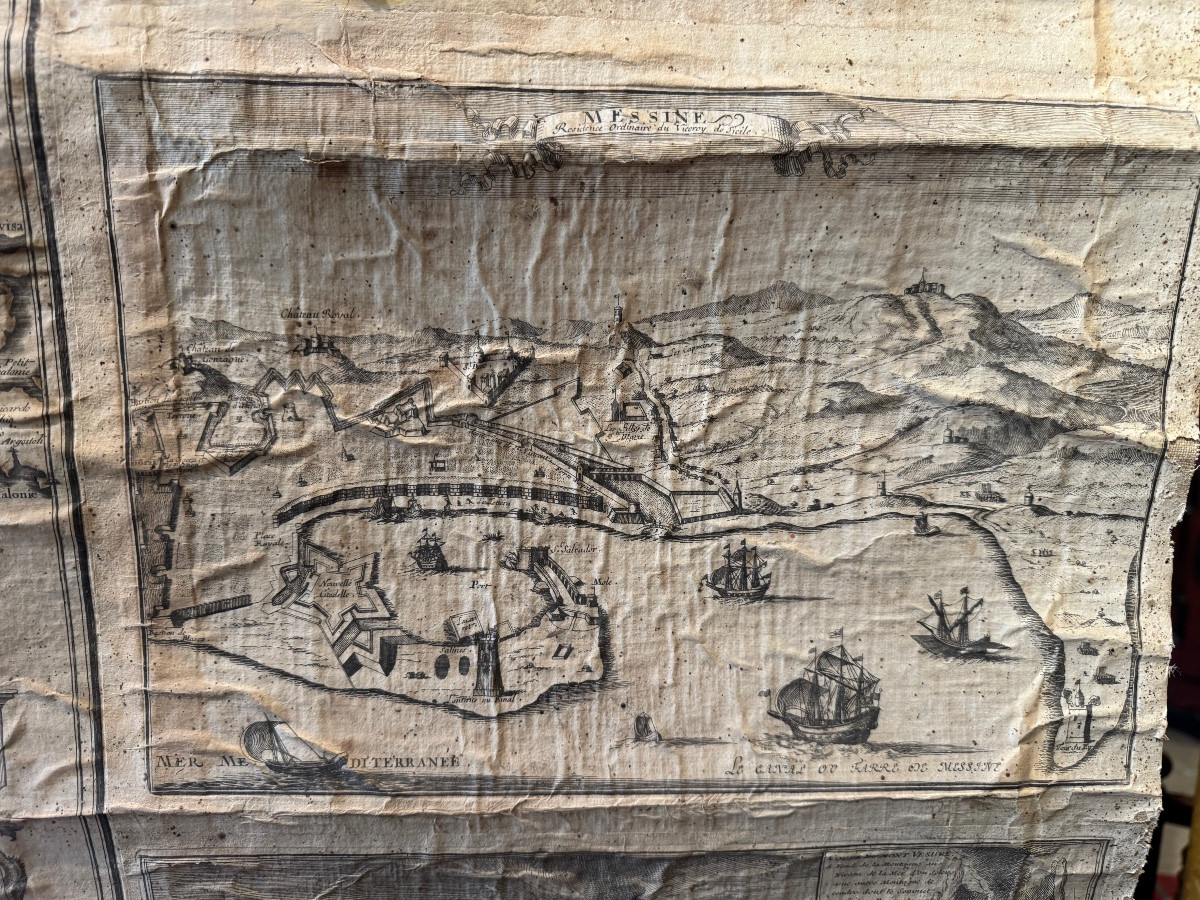 Old Map Of Italy 1706-photo-2
