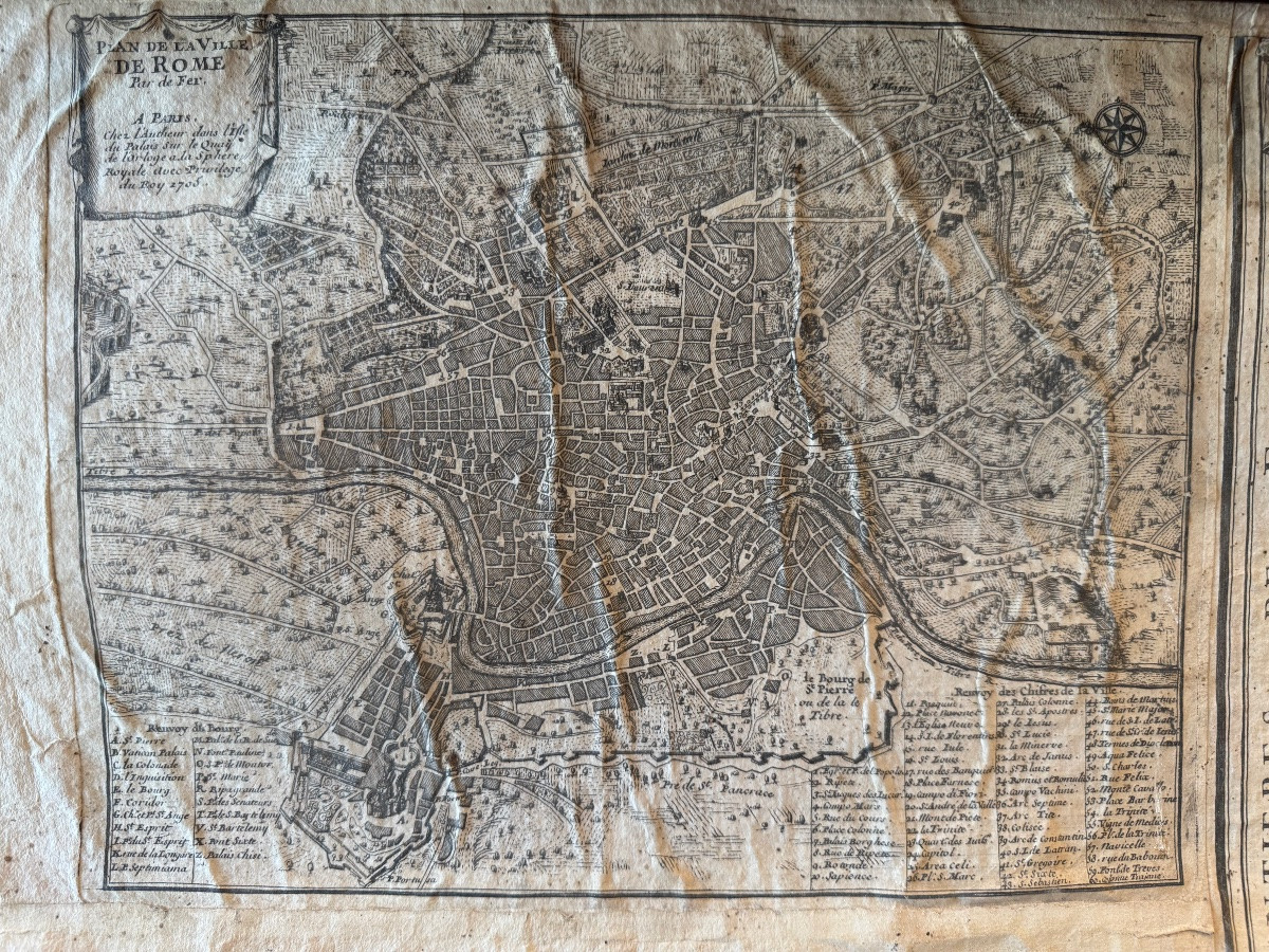 Old Map Of Italy 1706-photo-7