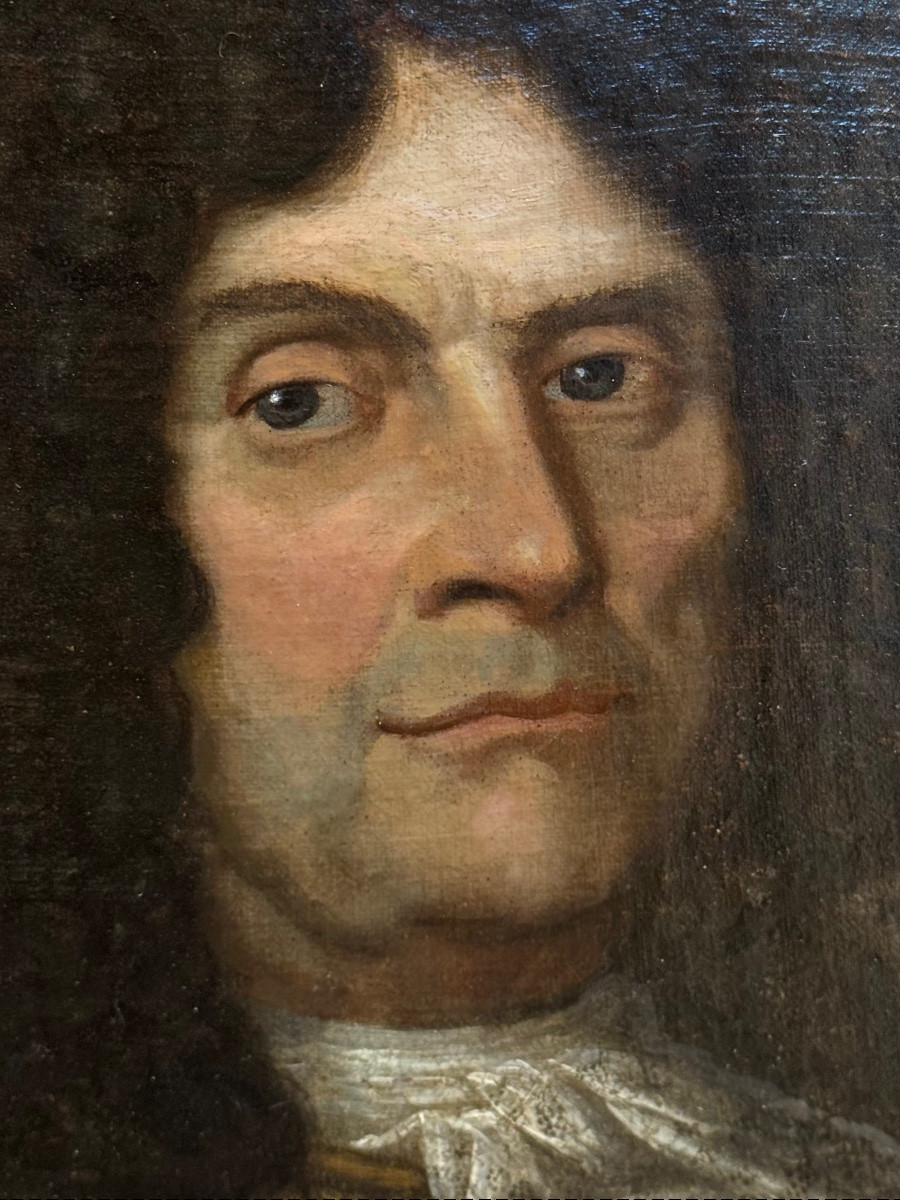 Portrait Of A Knight, Count Marshal Of The Maillard d'Haneffe Family – 17th Century-photo-3