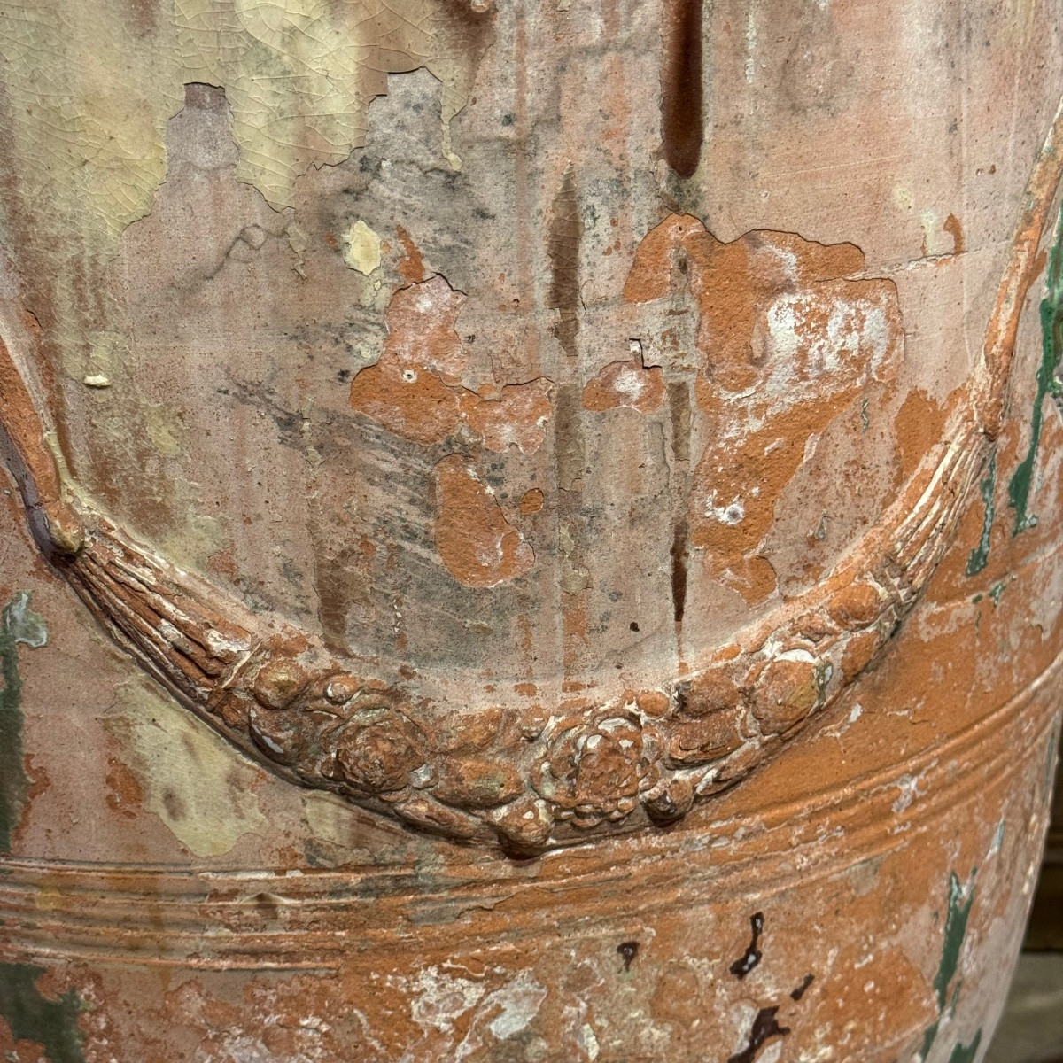 Grand vase d’Anduze début XIXeme-photo-4