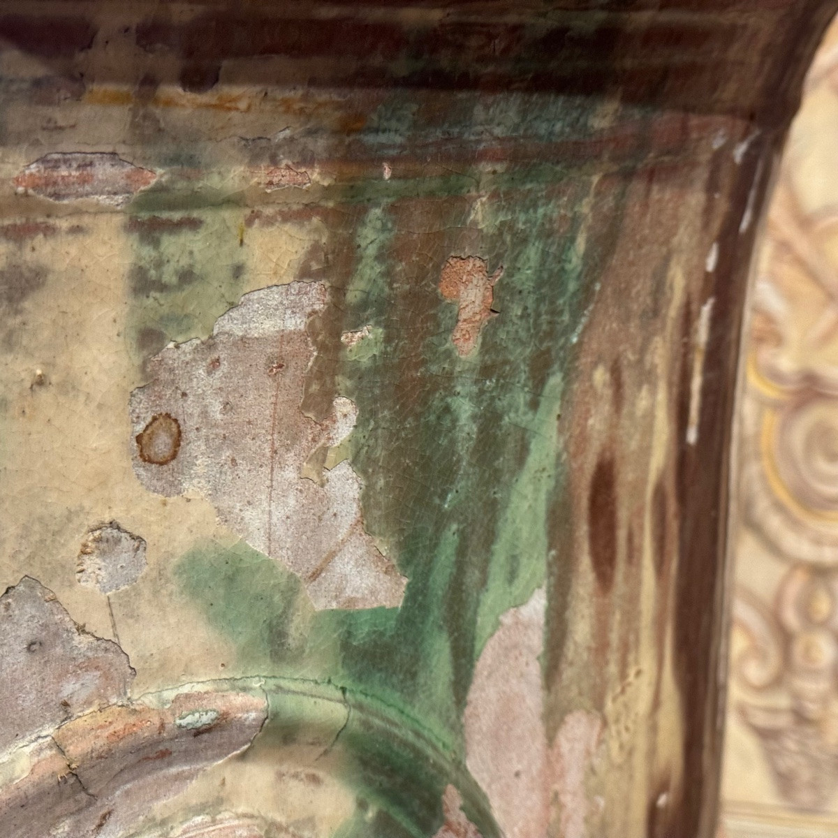 Grand vase d’Anduze début XIXeme-photo-4