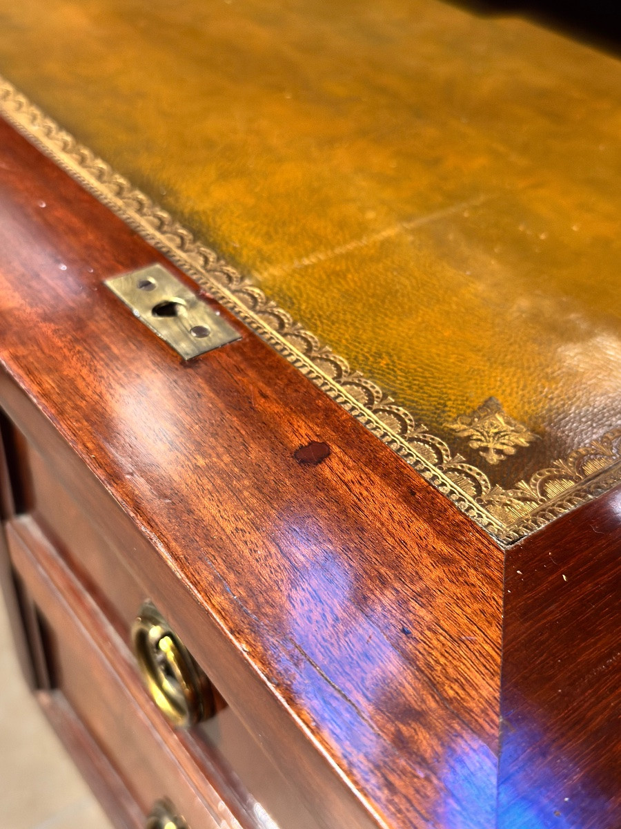 Bureau à cylindre Louis XVI estampillé F. REIZELL – Paris, fin du XVIIIᵉ siècle-photo-4