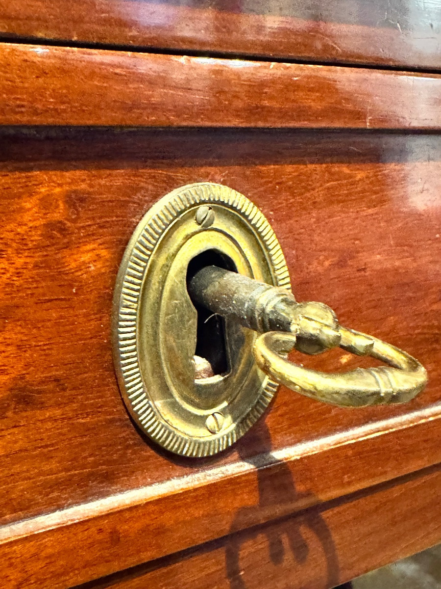 Bureau à cylindre Louis XVI estampillé F. REIZELL – Paris, fin du XVIIIᵉ siècle-photo-5