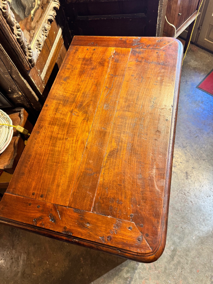 Small Provençal Walnut Chest Of Drawers, Late 17th Century-photo-4