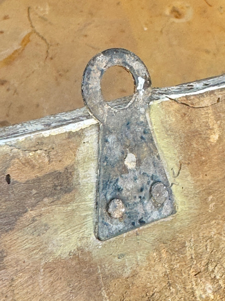 Ex-voto italien – Peinture sur bois – Daté 1794-photo-8