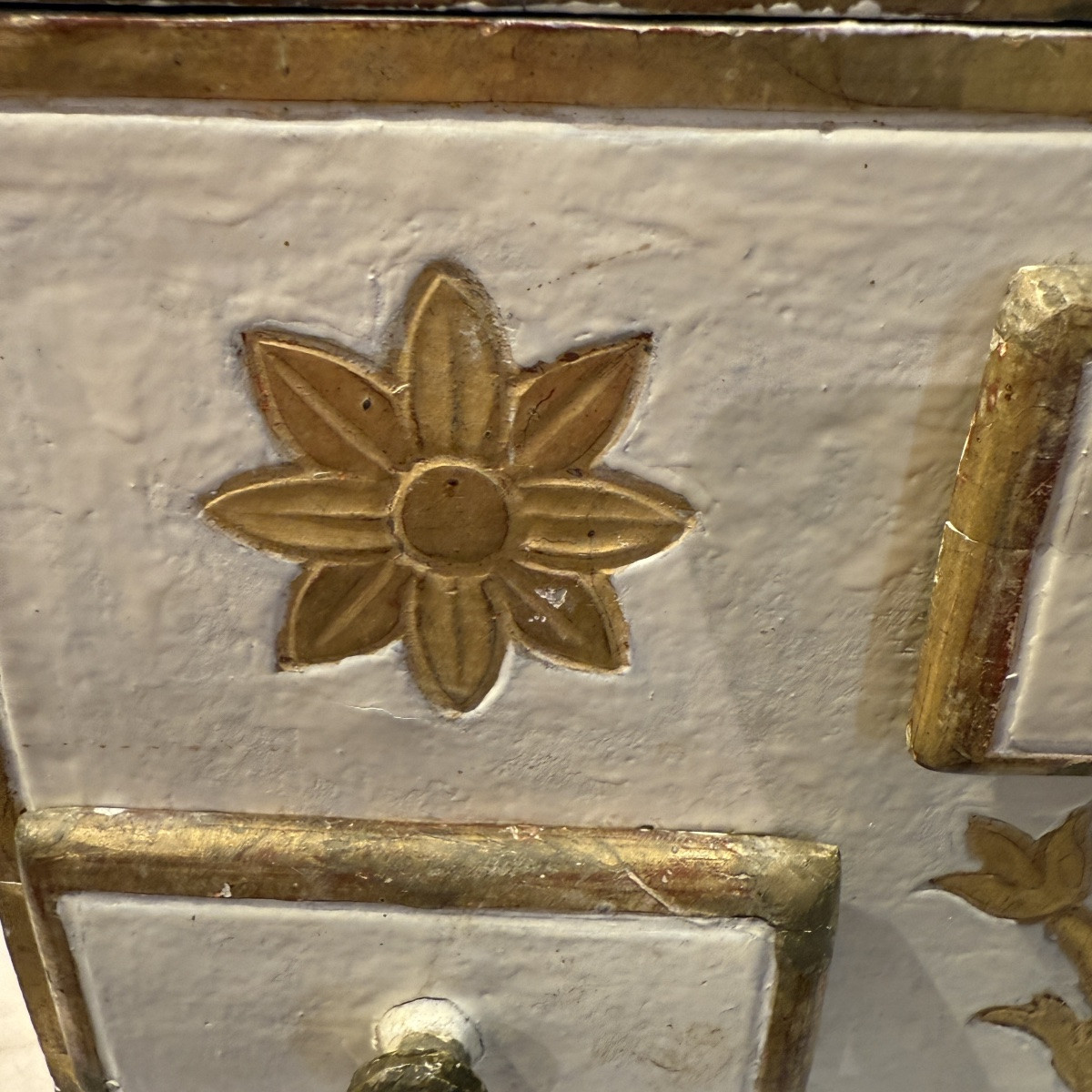 Coffret Louis XVI en bois laqué-photo-7